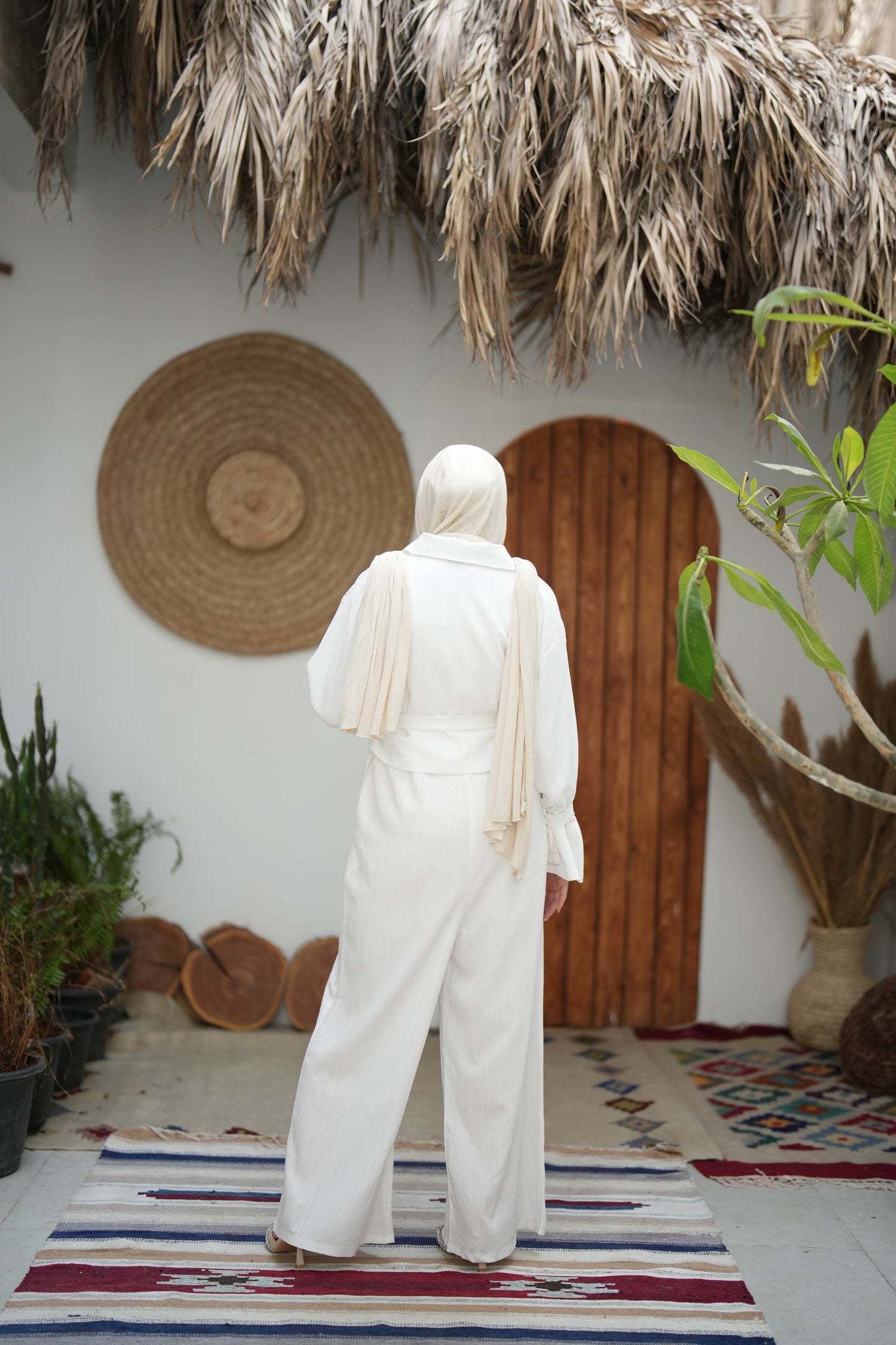 Multi styling White jumpsuit