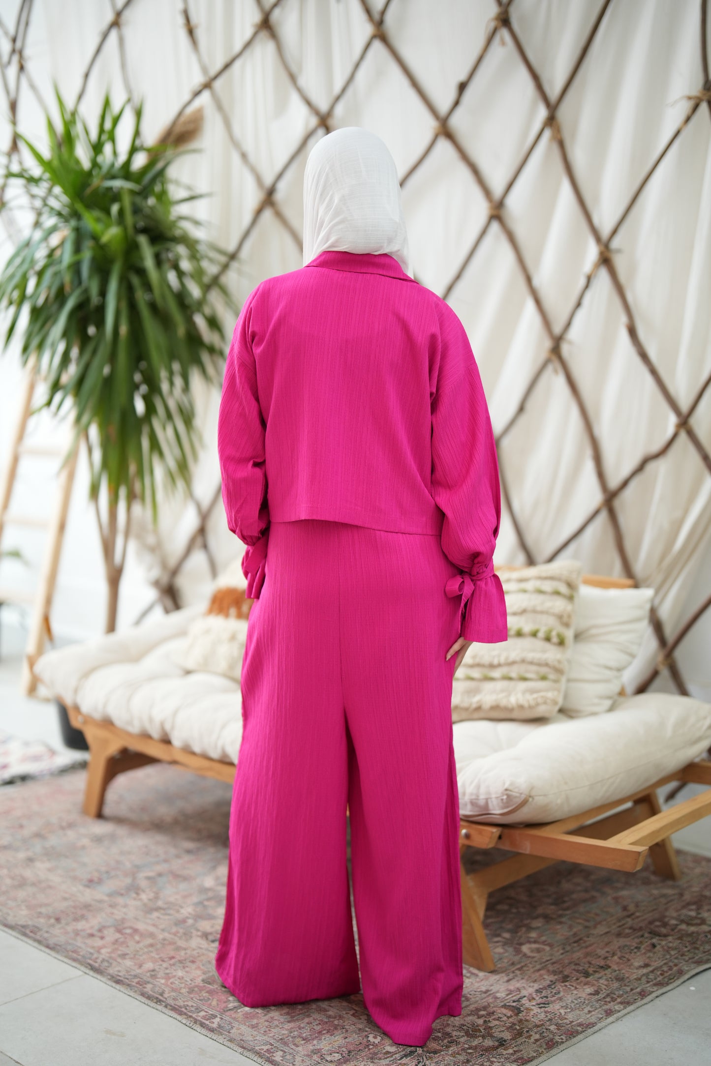 Multi styling Fuchsia jumpsuit